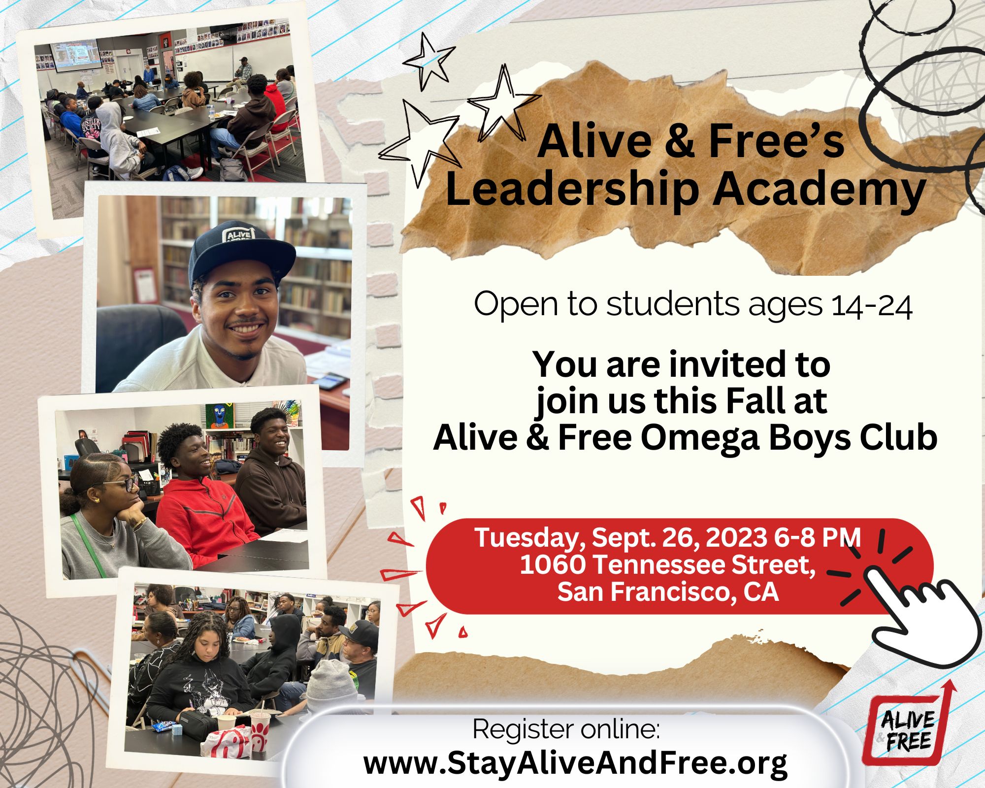 Alive & Free Leadership Flyer 2023-4